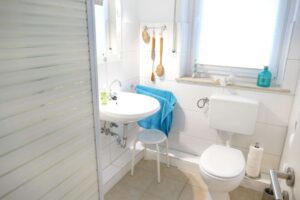 Gäste WC mit Dusche EG