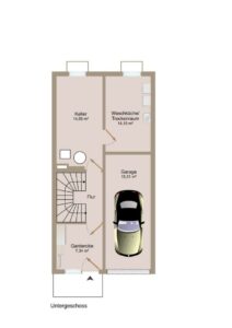 Grundriss Untergeschoss