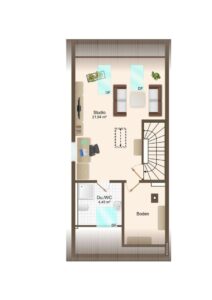 Grundriss Dachgeschoss