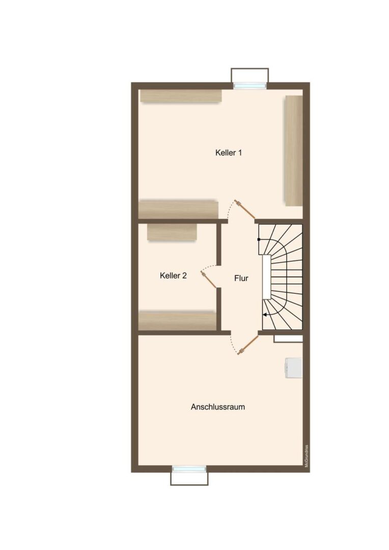 Grundriss Untergeschoss