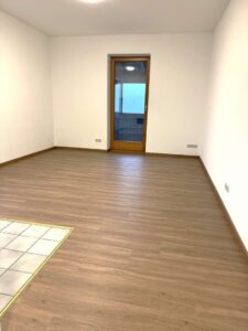 Blick auf Wintergarten