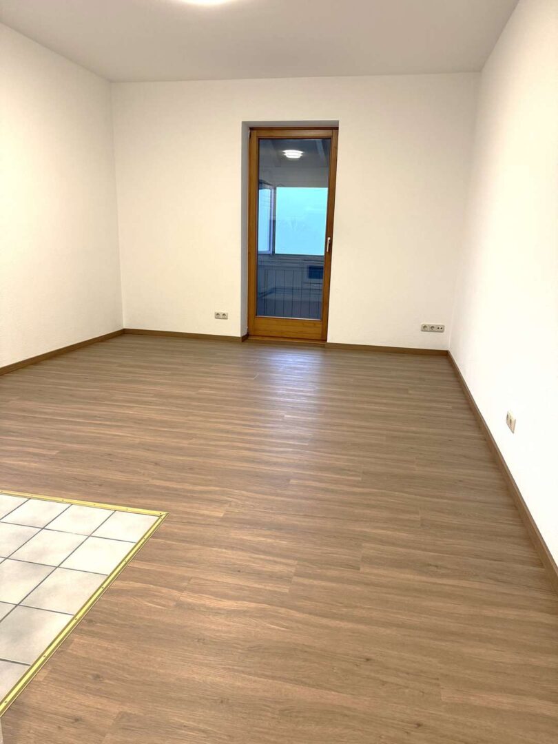 Blick auf Wintergarten