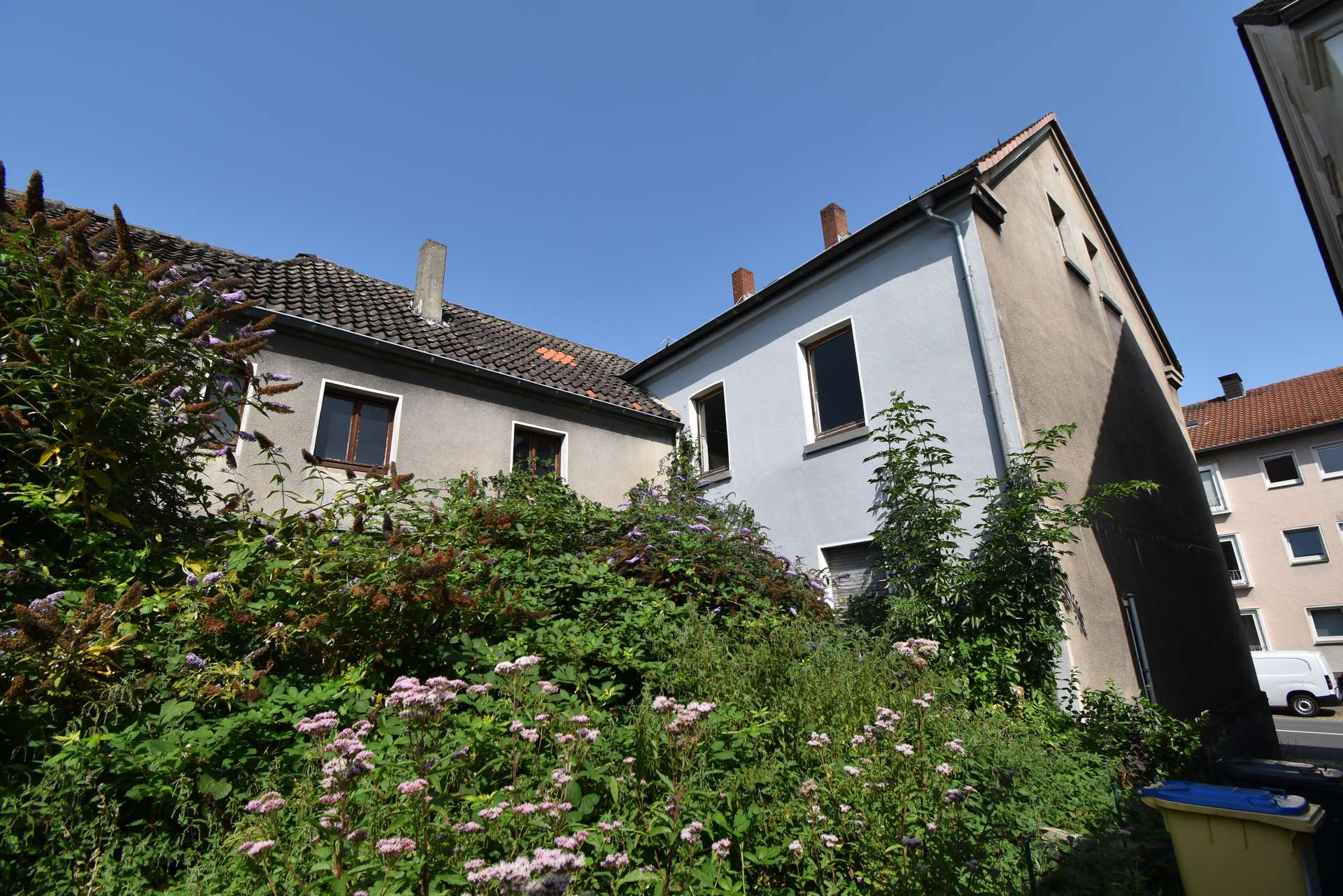 Rückseitige ansicht