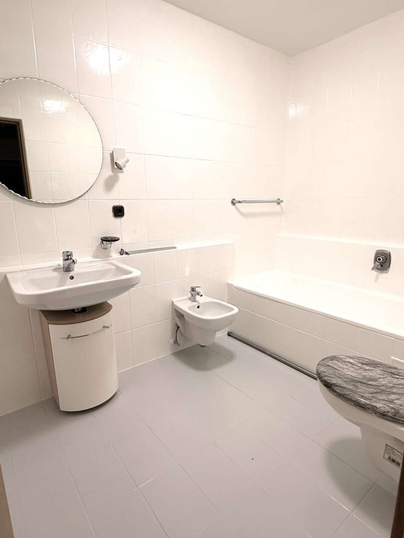 Badezimmer mit Bidet