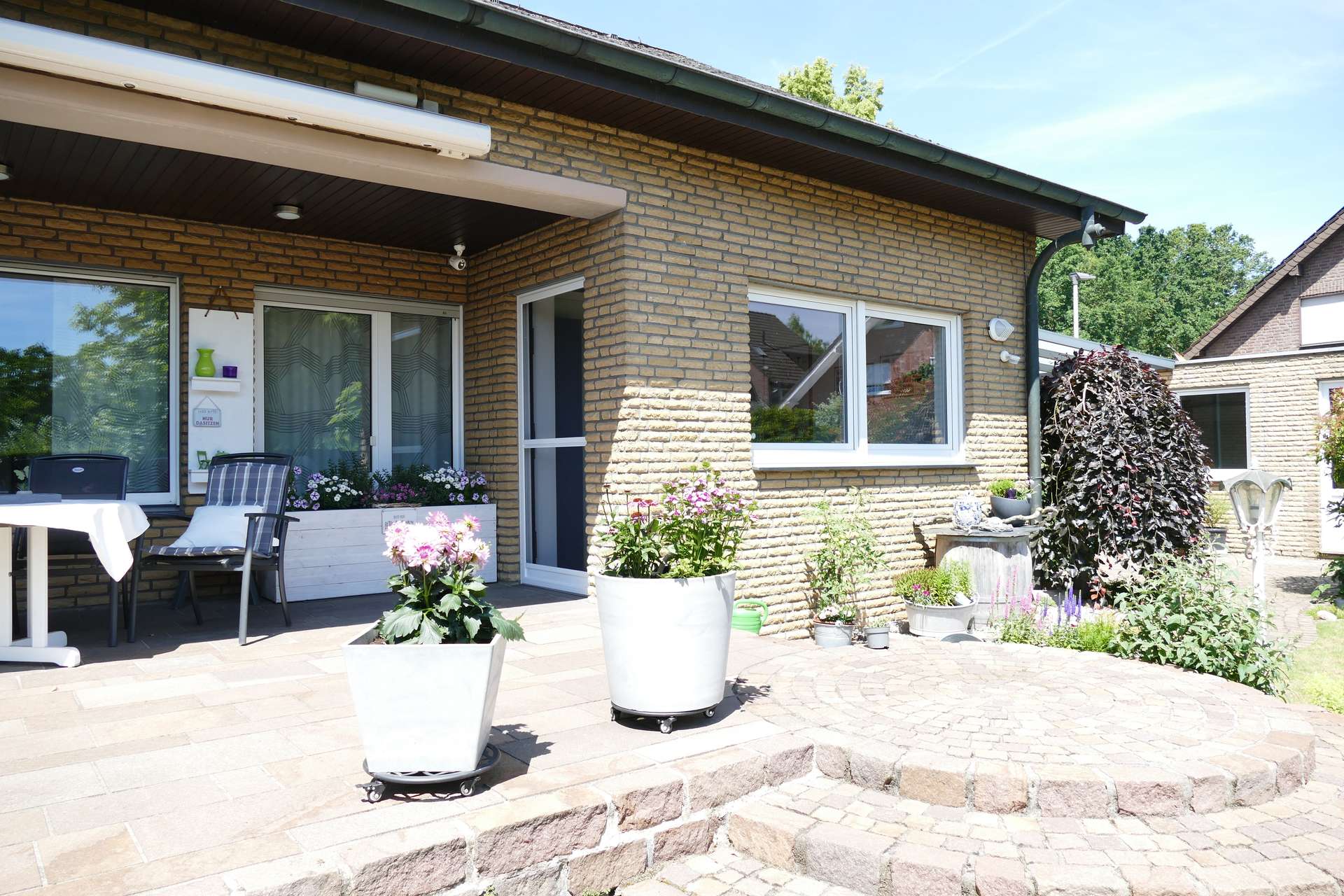 Terrasse Ostansicht