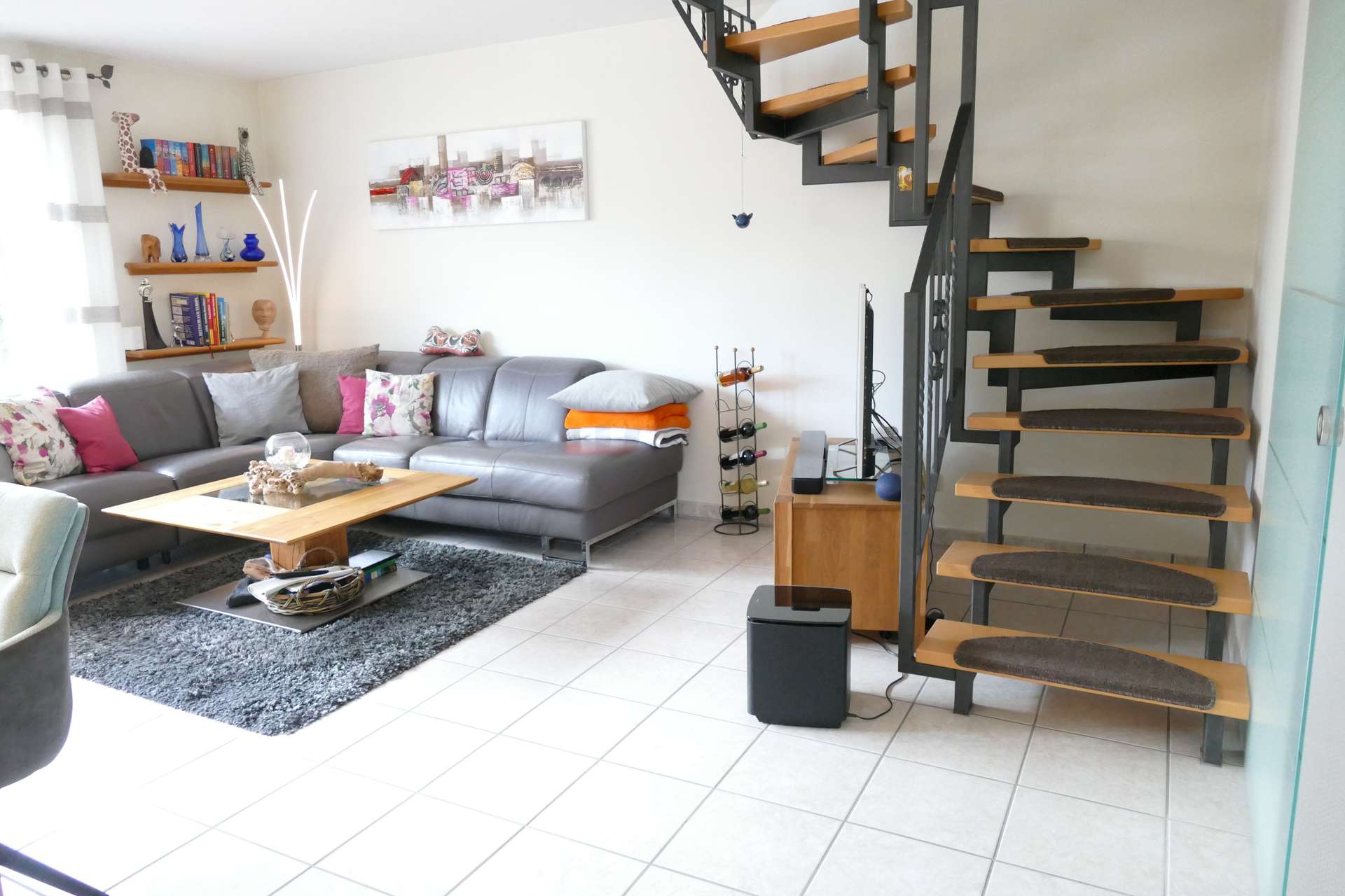 Wohnzimmer Treppe