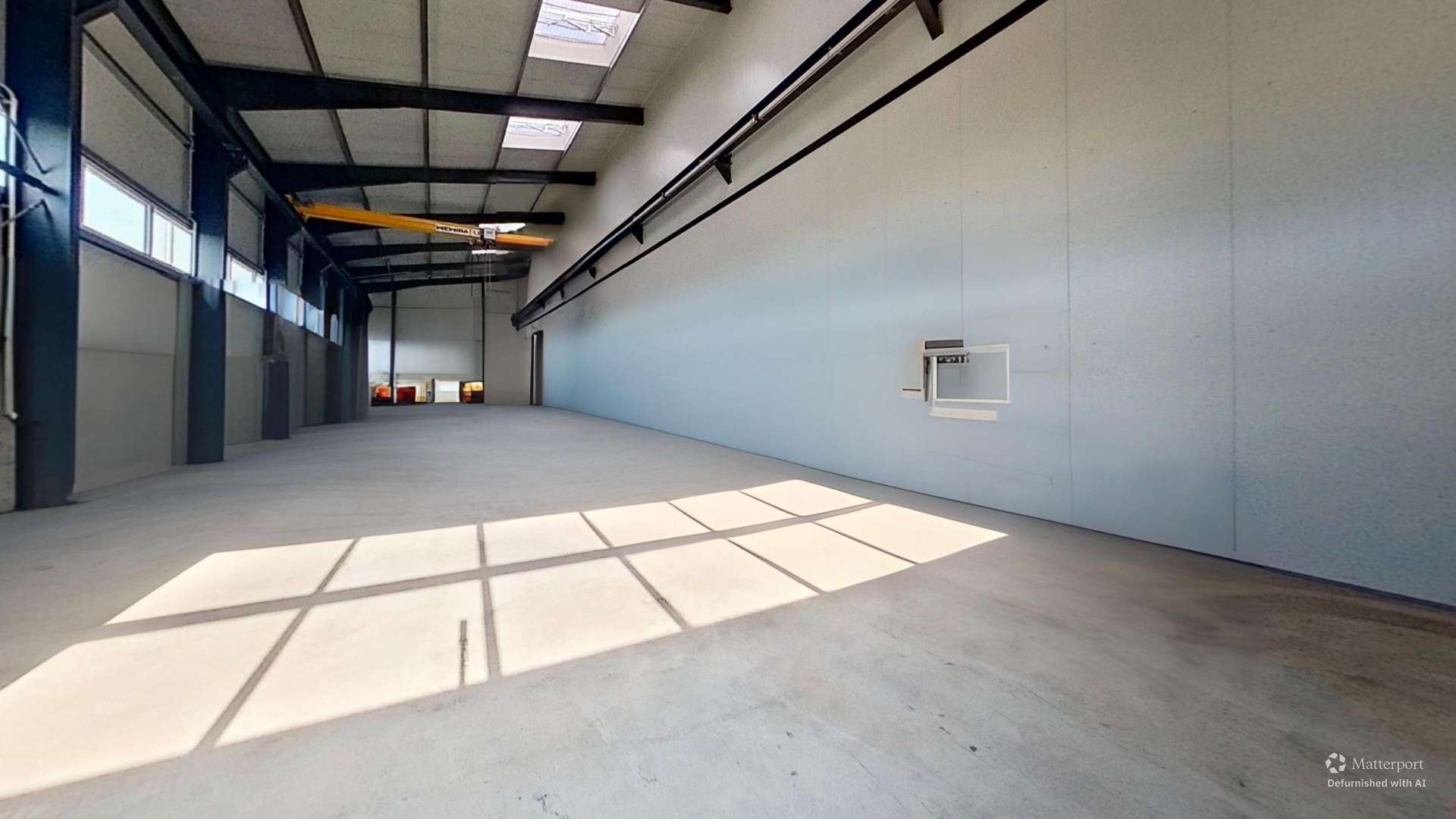 kleine Halle Blickrichtung Osten