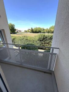 Balkon von der Küche